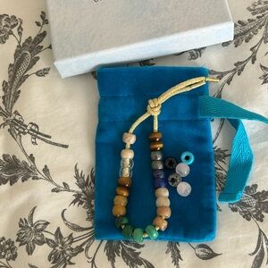 Carolina Bucci Bracelet With Extra Beads, Box and Pouch